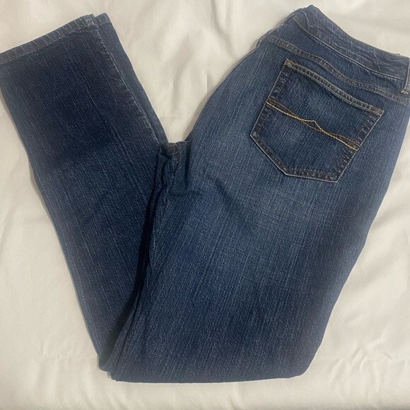 a.n.a Blue Straight Leg Jeans-SIZE 16 - Picture 2 of 5